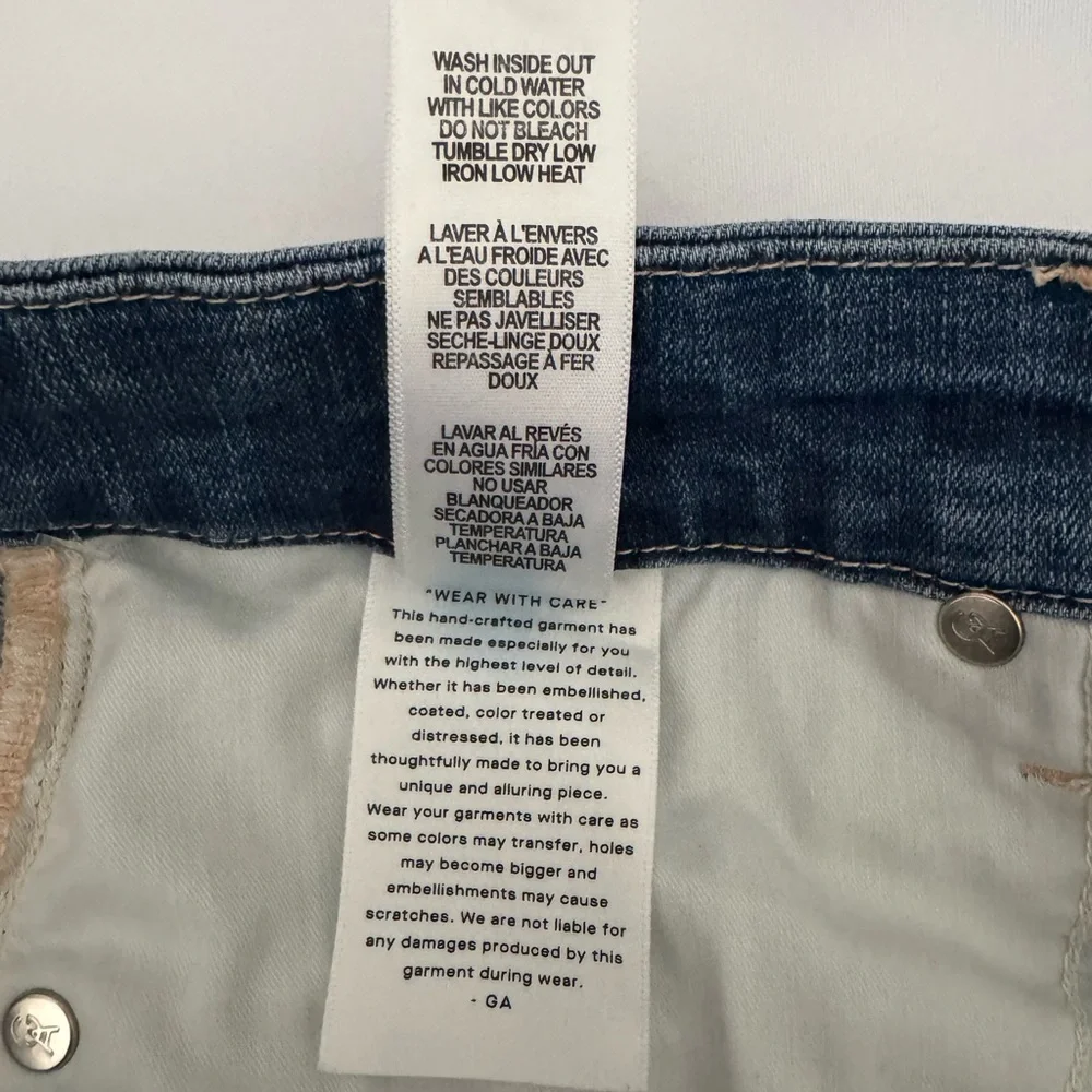 Good‎ American Distressed Skinny Jeans Women's Size 30 - Picture 10 of 11